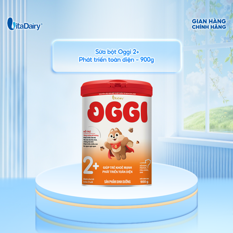  Sữa bột Oggi 2+ Phát triển toàn diện - 900g 