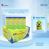  [THÙNG 48 HỘP] Sữa uống dinh dưỡng ColosBaby Gold D3K2 180ml 