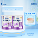  [COMBO 2 LON] Thực phẩm dinh dưỡng y học Fohepta 400g 