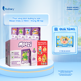  Thức uống dinh dưỡng từ sữa Hương Kẹo Nho Moozi 110ml - thùng 48 hộp 