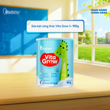  Sữa bột VitaGrow cải tiến 1+ cho trẻ 1-2 tuổi – Bổ sung năng lượng, giúp phát triển chiều cao – Lon 900g 