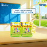  [COMBO 2 LON] SPDD công thức Colosbaby Gold D3K2 1+ 800g 