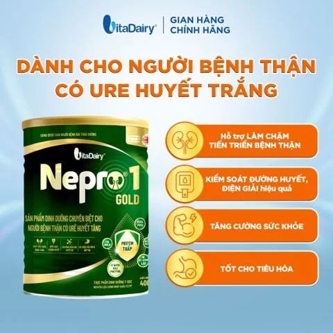  [COMBO 3 LON] Sữa bột Nepro 1 Gold - Phù hợp chế độ dinh dưỡng đặc biệt (dành cho người tiểu đường) - Lon 900g 