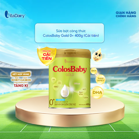  SPDD công thức ColosBaby Gold 0+ 400g - (Cải tiến) 