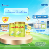  Combo 2 SPDD công thức ColosBaby Gold 2+ 800g (Cải tiến) 