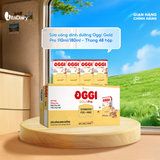  [THÙNG 48 HỘP] Sữa uống dinh dưỡng Oggi Gold Pro- hỗ trợ tối ưu hấp thu, hỗ trợ tăng cân - Hộp 110ml 