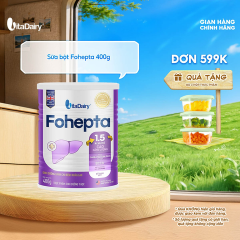  Thực phẩm dinh dưỡng y học Fohepta 400g 