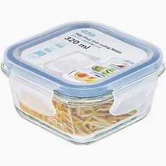  [QUÀ TẶNG KHÔNG BÁN] Hộp thuỷ tinh vuông Nikko - 320ml 
