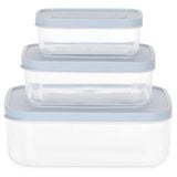  [QUÀ TẶNG KHÔNG BÁN] Bộ 3 hộp thực phẩm trữ đông Hokkaido Inochi 900-2500-3600ml 