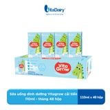  Sữa uống dinh dưỡng Vitagrow cải tiến 110ml - thùng 48 hộp 