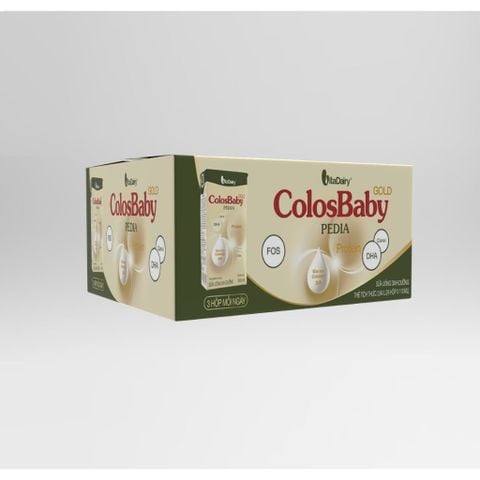  [THÙNG 24 HỘP] Sữa uống dinh dưỡng ColosBaby Pedia 110ml 