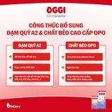  [THÙNG 24 HỘP] Sữa uống dinh dưỡng Oggi Gold Smartie phát triển trí não, hỗ trợ hấp thu - Hộp 180ml 