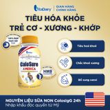  Sữa bột pha sẵn Calosure America Thùng 24 chai 237ml - VitaDairy 