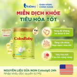  [COMBO TIẾT KIỆM 1.2KG] Sữa bột ColosBaby Gold cải tiến cho trẻ 0+ – Hỗ trợ tăng cân – Lon 400g + 800g 