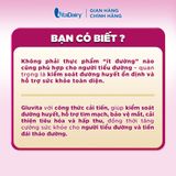  [COMBO 3 LON] Sữa bột Gluvita Gold dành cho người tiểu đường - Lon 900g 