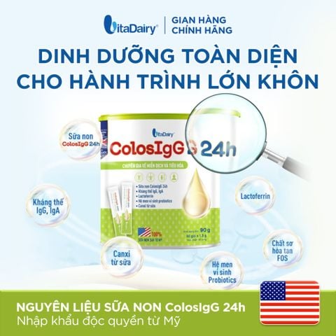  Sữa Non ColosIgG 24H 90g 