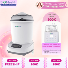 Máy Tiệt Trùng Và Sấy Khô BIOHEALTH BH8910, Chứa Được 8 Bình Sữa