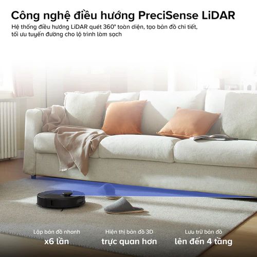 Robot lau nhà Roborock Qrevo S Pro
