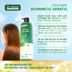 Dầu Gội Thảo Mộc Keratin 290ML -Bí Quyết Duy Trì Màu Tóc Nhuộm Rạng Rỡ Từ Thiên Nhiên