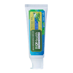 Combo Chăm Sóc Răng Miệng Thiên Nhiên BioHealth (KĐR Than Gừng 70g + Nước súc miệng Lá trầu không 250ml)