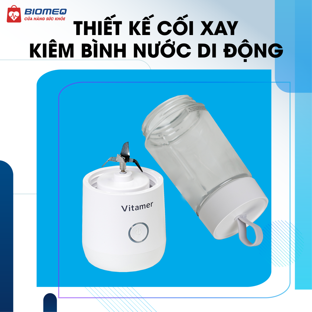 Máy Xay Sinh Tố Cầm Tay Biohealth Mini Juicer
