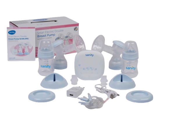 Máy Hút Sữa Điện Đôi SANITY S6306, Hút Luân Phiên Dễ Dàng, Kích Thích Tuyến Sữa Hiệu Quả