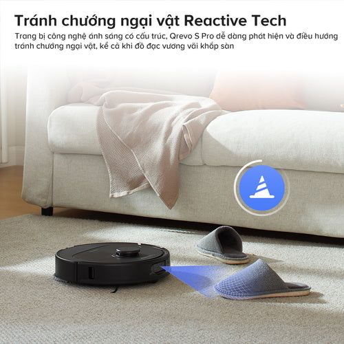 Robot lau nhà Roborock Qrevo S Pro