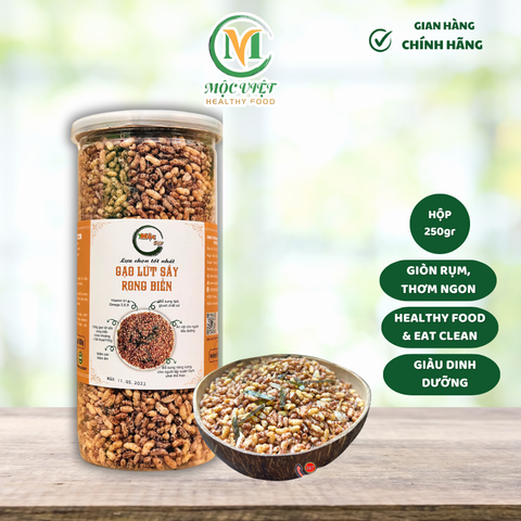  Gạo lứt đỏ sấy rong biển hộp 250g 