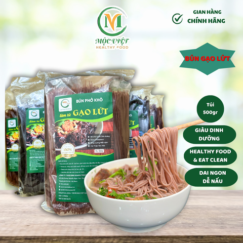  Bún gạo lứt đỏ gói 500g 