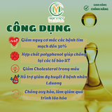  Dầu lạc hữu cơ ép lạnh chai thủy tinh 500ml 