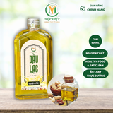  Dầu lạc hữu cơ ép lạnh chai thủy tinh 500ml 