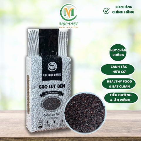  Gạo lứt đen dẻo gói 1kg 