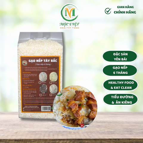  Gạo nếp Tú Lệ Yên Bái túi 1kg 