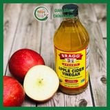  Giấm táo hữu cơ Mỹ chai thủy tinh 473ml 