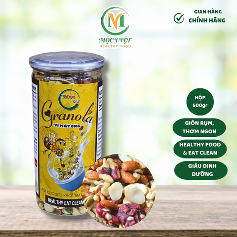  Ngũ cốc Granola Siêu Hạt hộp 500g 