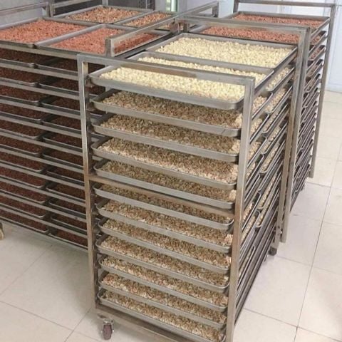  Hạt điều sữa (sấy chín, ăn liền) hộp 500gr 