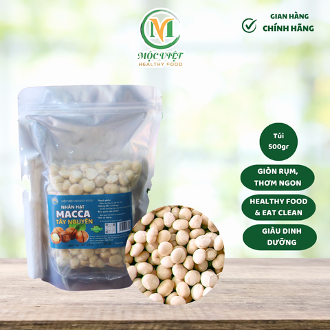  Nhân hạt MACCA túi zip 500gr 