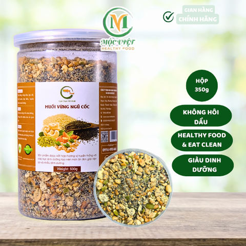  Muối vừng hạt ngũ cốc dinh dưỡng hộp 500g 