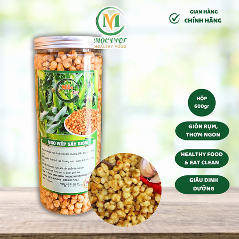  Ngô nếp sấy giòn hộp 600g 