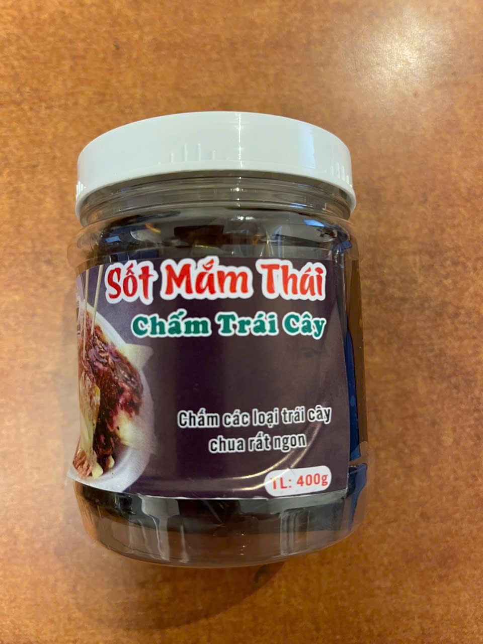  sốt mắm thái chấm trái cây 