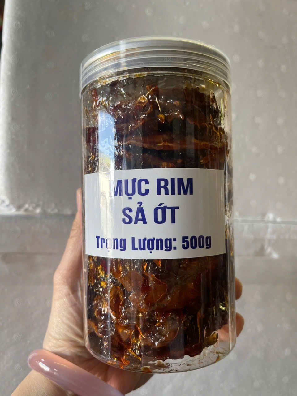  mực rim sả ớt 