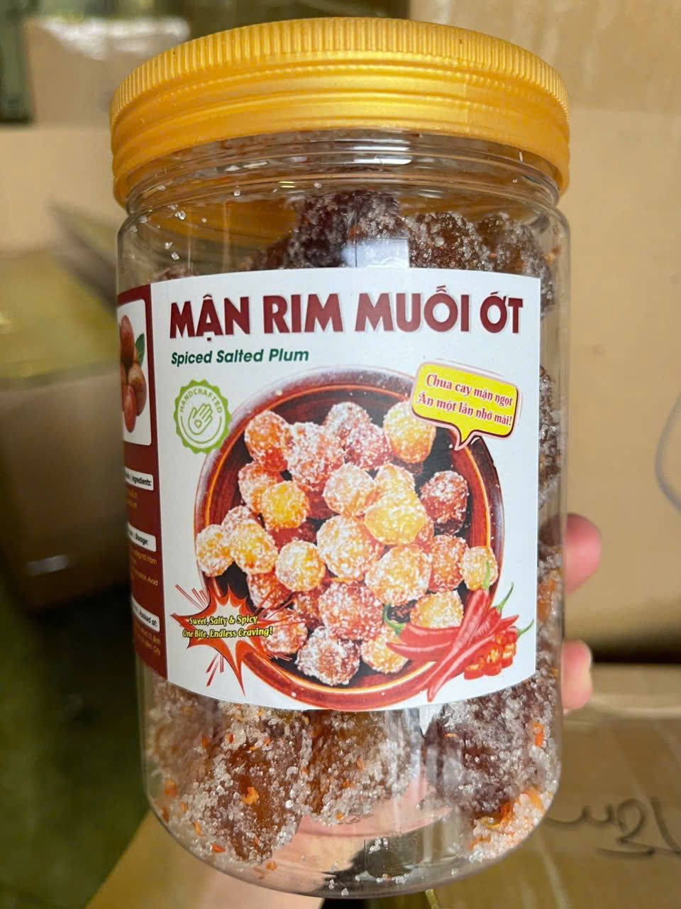  Mận rim muối ớt 