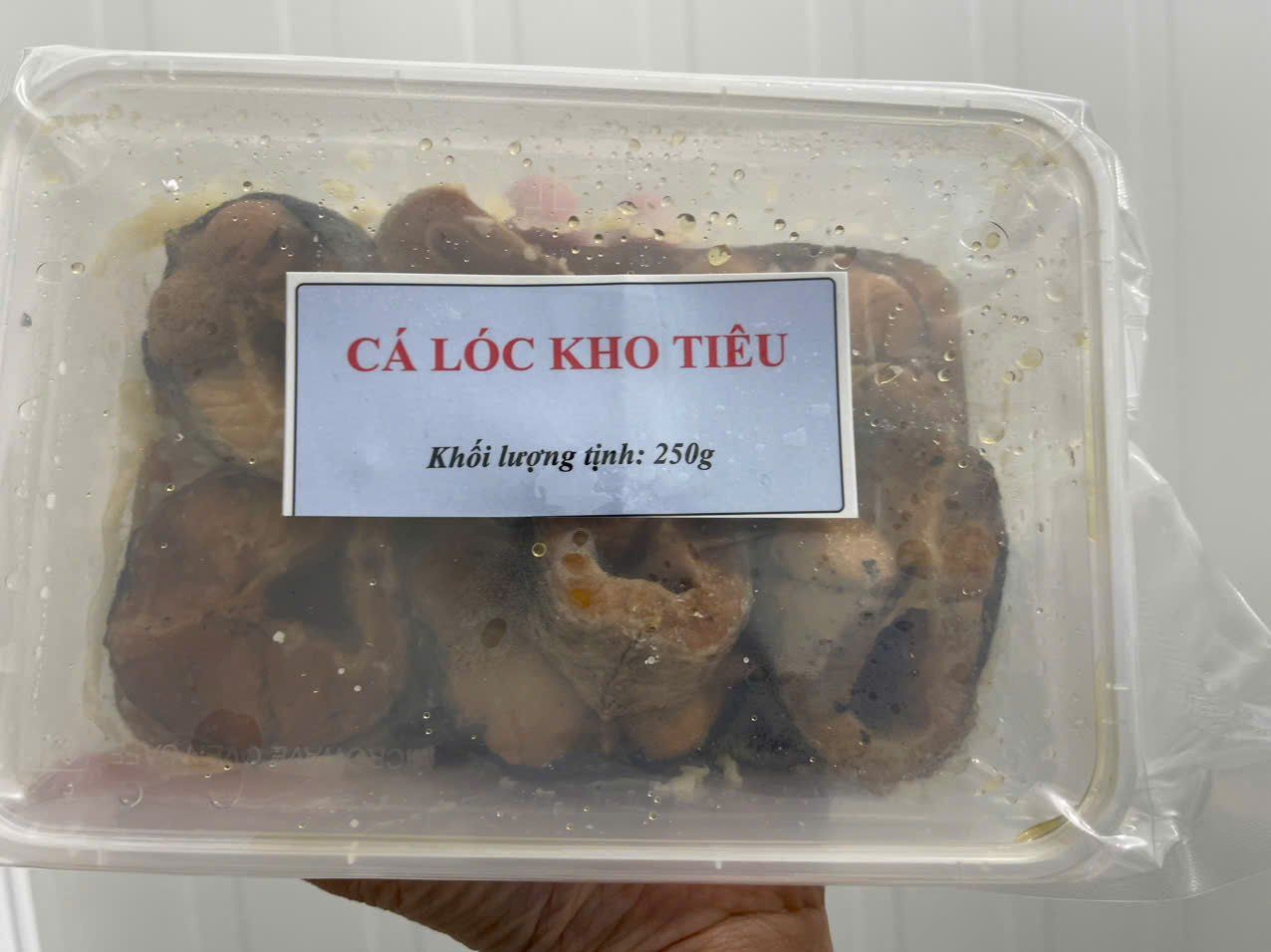  Cá lóc kho tiêu 