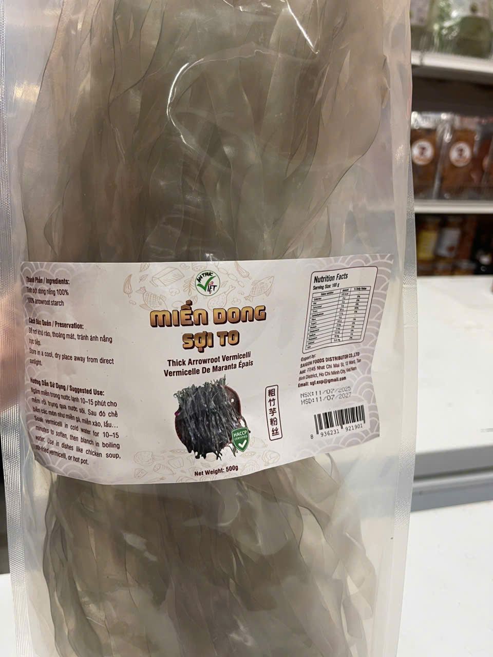  Miến dong sợi to 