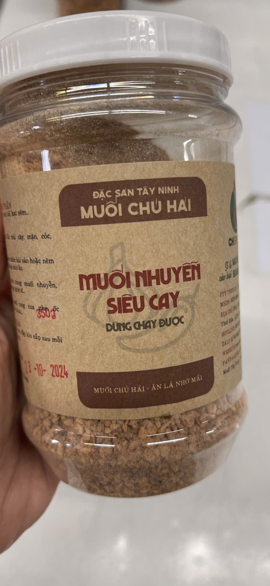  Muối  nhuyễn  siêu cay chú Hải 
