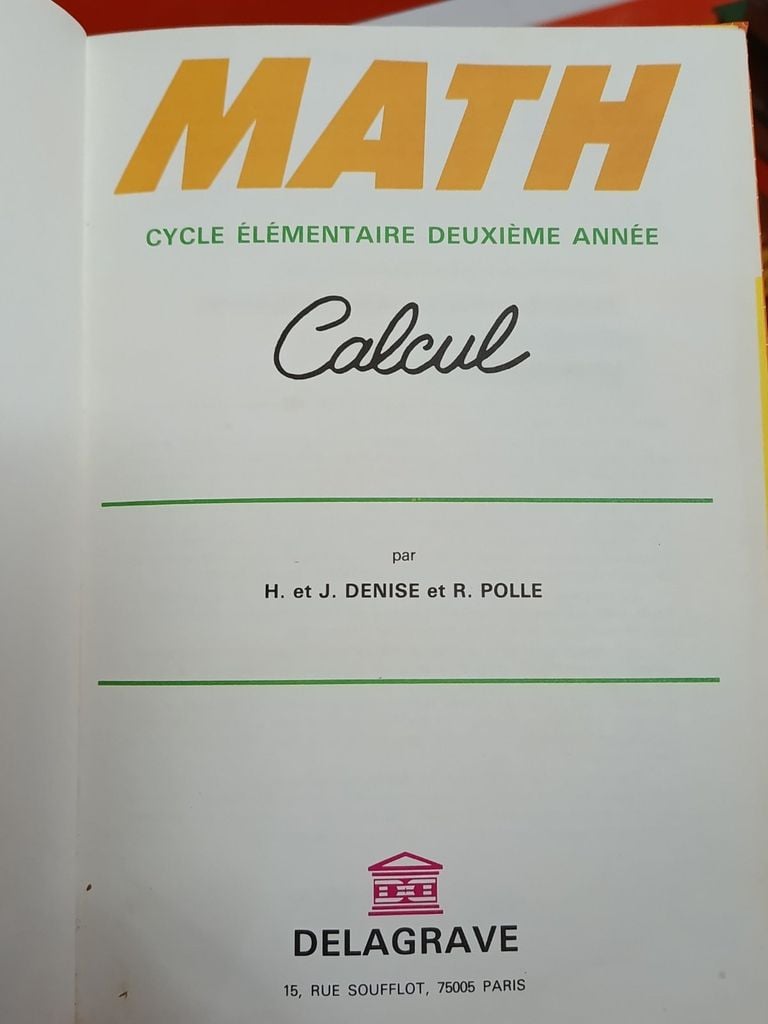  Math Ce2 Calcul - H. Et J. Denise, R. Polle 