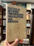 Electrical Network Performance Calculations And Analysis 