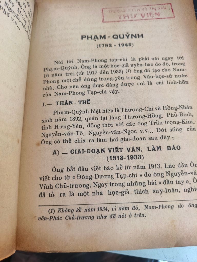  Luận Đề Về Nam Phong Tạp Chí - Nguyễn Duy Diễn & Bằng Phong 
