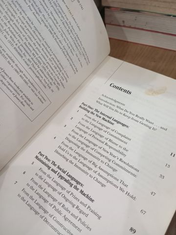  How the way we talk can change the way we work - R. Kegan, L. L. Lahey 