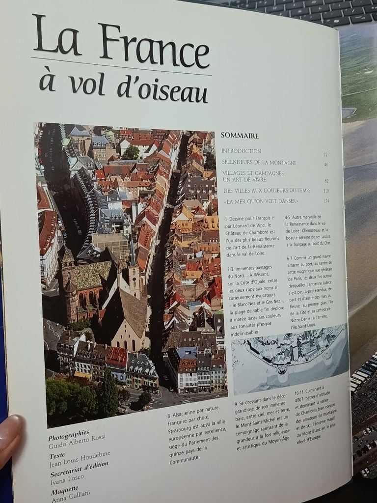  La France À Vol D'Oiseau - Jean Louis Houdebine, Guido Alberto Rossi 